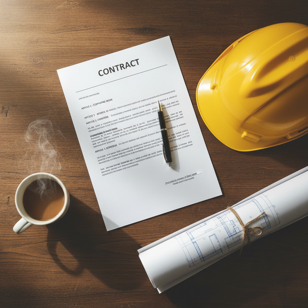 Construction contract templates